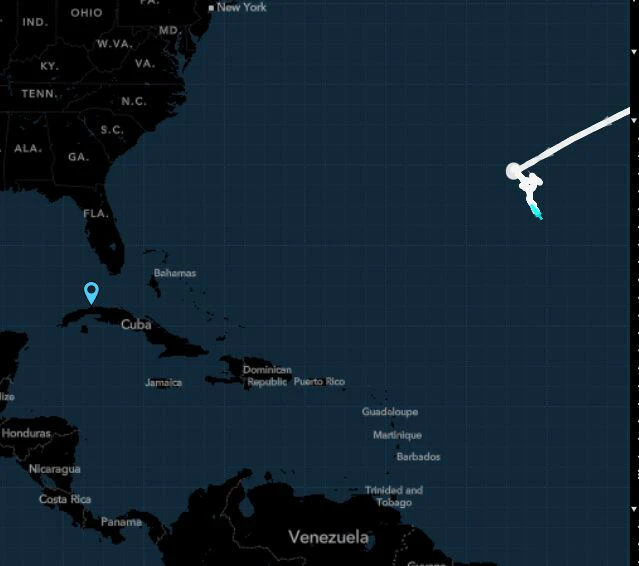 Phát hiện tàu chở gần 300.000 thùng dầu Nga đang di chuyển, đến sát Cuba thì bất ngờ dừng lại Phát hiện tàu chở gần 300.000 thùng dầu Nga đang di chuyển, đến sát Cuba thì bất ngờ dừng lại