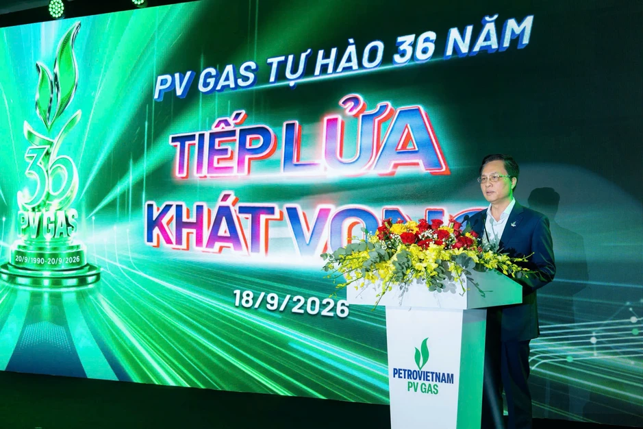 PV GAS kỷ niệm 36 năm: Tiếp lửa khát vọng, vững bước tương lai