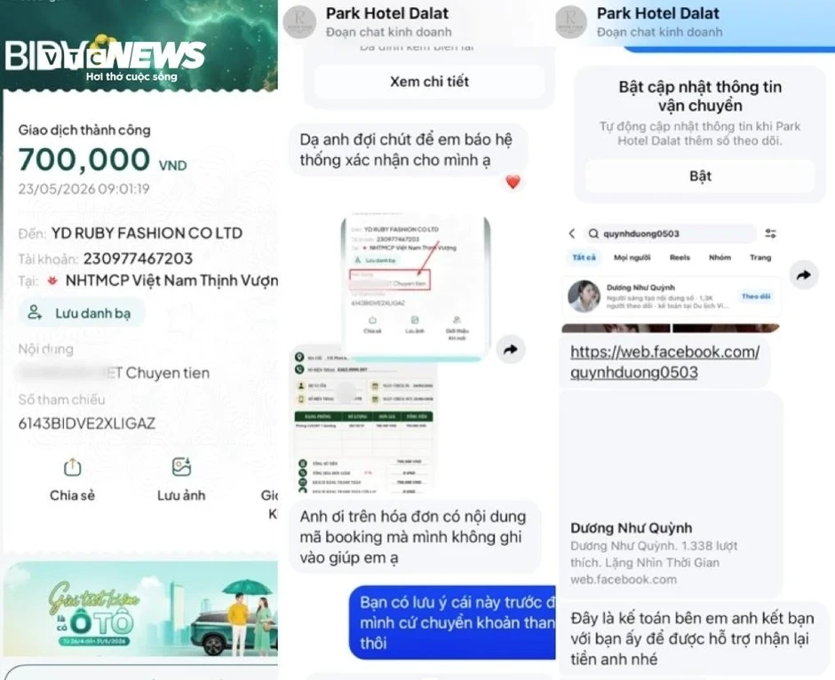 Rộ 'chiêu' lừa đảo đặt phòng khách sạn Rộ 'chiêu' lừa đảo đặt phòng khách sạn