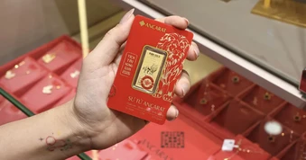 Sáng 19-8, giá vàng trong nước giảm 1,6 triệu đồng/lượng