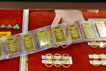 Sáng 7-8: Giá vàng trong nước quay đầu giảm
