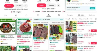 Sau ồn ào Hải Sapa, loạt TikToker đình đám vẫn giữ giỏ hàng thịt trâu gác bếp