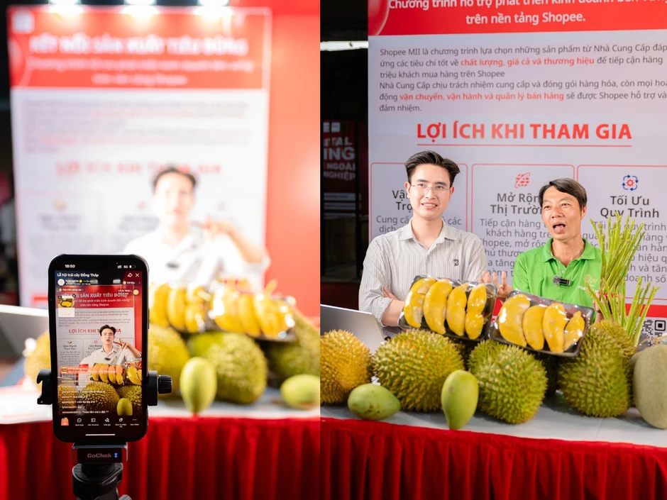 Shopee đồng hành tăng trưởng dài hạn cùng nhà bán Đồng Tháp