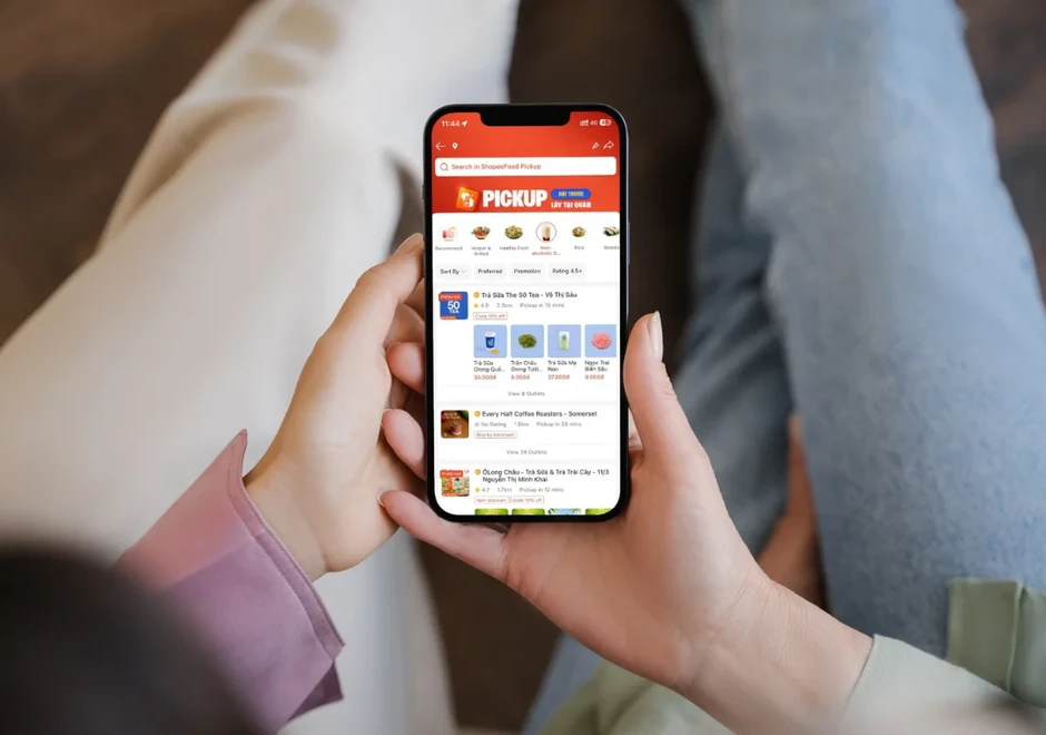 ShopeeFood triển khai tính năng 'Đặt trước, lấy tại quán' ShopeeFood triển khai tính năng 'Đặt trước, lấy tại quán'
