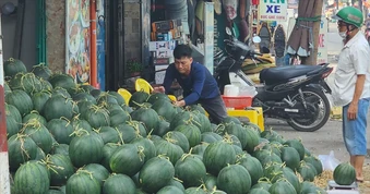 Thị trường trái cây tại TPHCM: Hàng dồi dào, giá rẻ nhưng vắng người mua