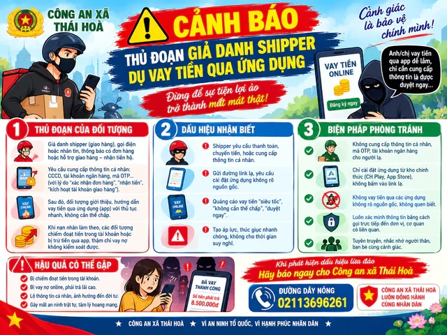 Thủ đoạn lừa đảo chưa từng có liên quan đến shipper, công an cảnh báo tuyệt đối không làm 5 điều này