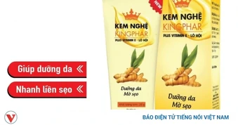 Thu hồi và tiêu hủy kem nghệ Kingphar do không đạt tiêu chuẩn vi sinh vật