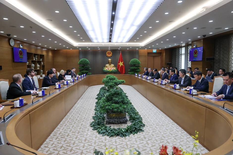 Thủ tướng Lê Minh Hưng tiếp Phó đại diện Thương mại Mỹ Thủ tướng Lê Minh Hưng tiếp Phó đại diện Thương mại Mỹ