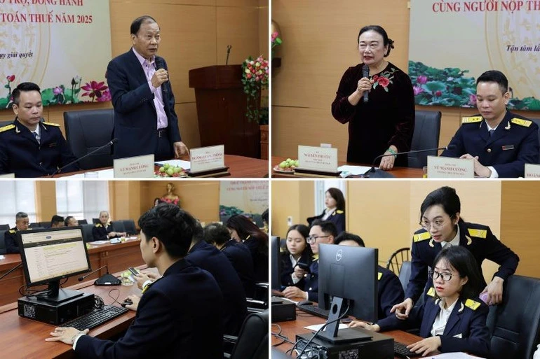 Thuế TP Hà Nội hỗ trợ người nộp thuế thực hiện quyết toán thuế năm 2025 Thuế TP Hà Nội hỗ trợ người nộp thuế thực hiện quyết toán thuế năm 2025