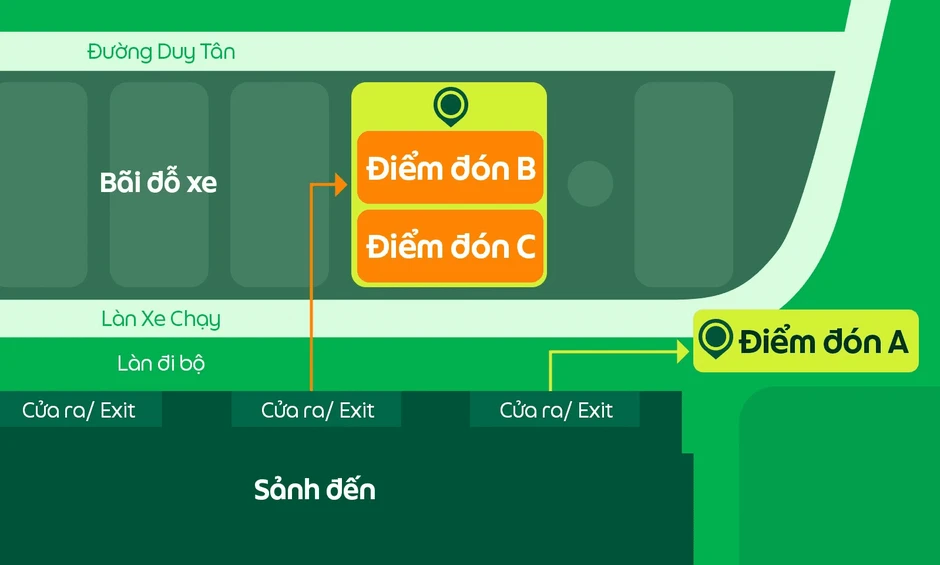 Tin vui cho người đặt Grab tại sân bay: Đặt xe không cần chờ đợi Tin vui cho người đặt Grab tại sân bay: Đặt xe không cần chờ đợi