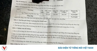 Trả tiền thật, nhận giấy hẹn: Rủi ro nào từ giao dịch mua vàng trả tiền trước?