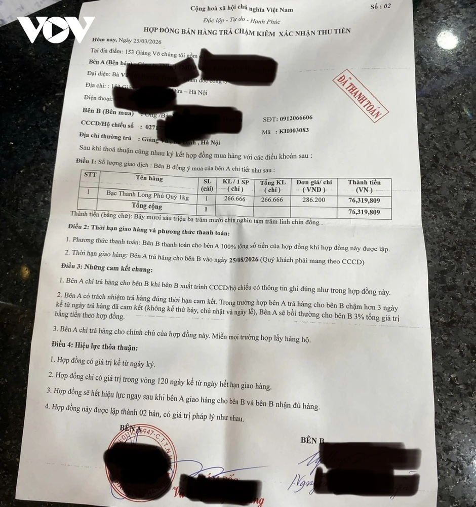 Trả tiền thật, nhận giấy hẹn: Rủi ro nào từ giao dịch mua vàng trả tiền trước? Trả tiền thật, nhận giấy hẹn: Rủi ro nào từ giao dịch mua vàng trả tiền trước?