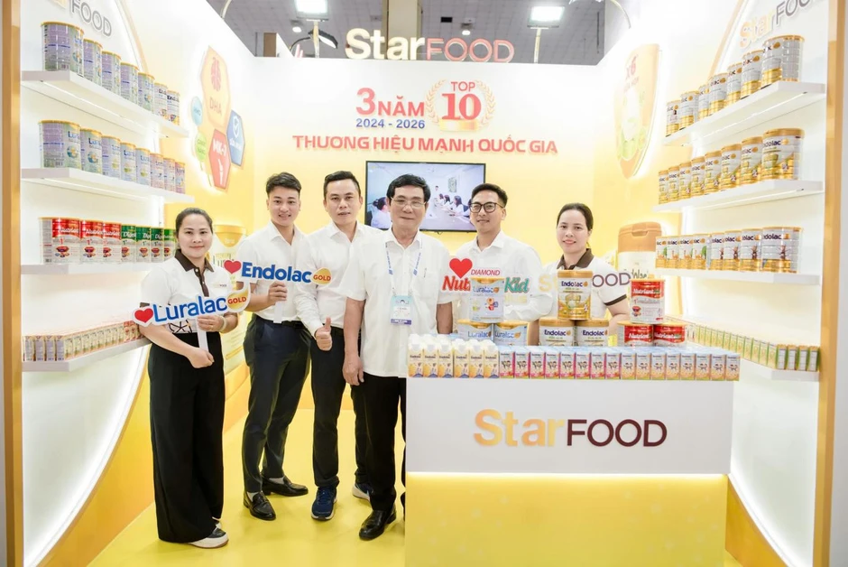 Triển lãm Quốc tế ngành Sữa 2026: Dấu ấn tầm vóc của StarFOOD trên sân chơi lớn Triển lãm Quốc tế ngành Sữa 2026: Dấu ấn tầm vóc của StarFOOD trên sân chơi lớn