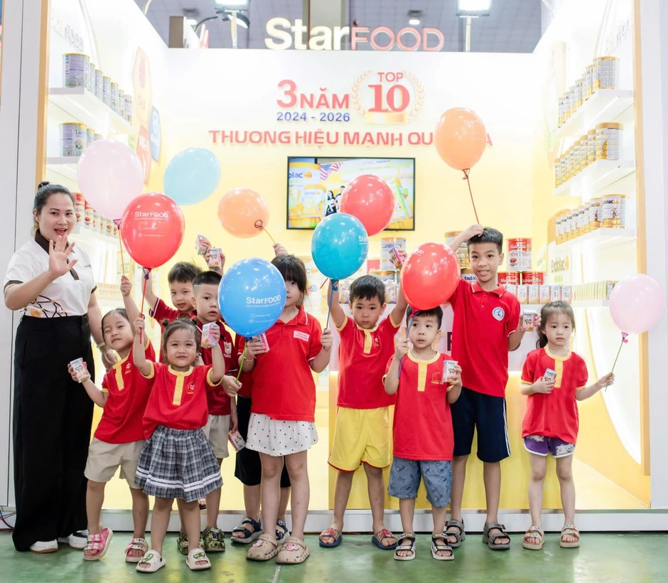 Triển lãm Quốc tế ngành Sữa 2026: Dấu ấn tầm vóc của StarFOOD trên sân chơi lớn Triển lãm Quốc tế ngành Sữa 2026: Dấu ấn tầm vóc của StarFOOD trên sân chơi lớn