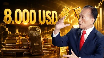 TS Nguyễn Trí Hiếu: Giá vàng lên mốc 8.000 USD/ounce, xác suất chỉ 30%