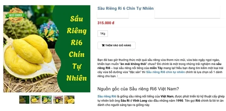 Vì sao cùng một loại nông sản nhưng giá bán chênh nhau cả chục lần? Vì sao cùng một loại nông sản nhưng giá bán chênh nhau cả chục lần?