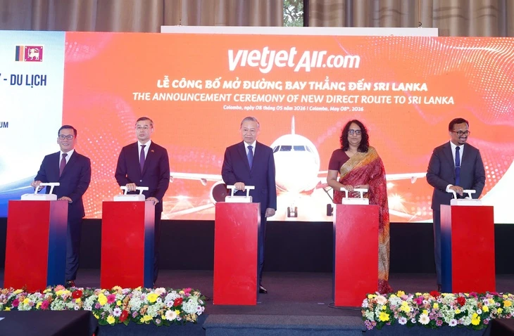 Vietjet khai mở đường bay TP.HCM - Colombo, Sri Lanka Vietjet khai mở đường bay TP.HCM - Colombo, Sri Lanka