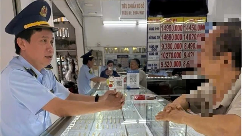 Vĩnh Long kiểm tra phát hiện 17 trường hợp kinh doanh vàng, bạc, đá quý vi phạm Vĩnh Long kiểm tra phát hiện 17 trường hợp kinh doanh vàng, bạc, đá quý vi phạm