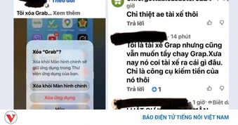 Vụ tài xế bị Grab khóa ứng dụng: Người dùng và tài xế kêu gọi tẩy chay