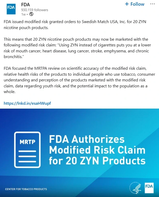 WHO và FDA: Cân bằng giữa bảo vệ giới trẻ và giảm tác hại cho người hút thuốc WHO và FDA: Cân bằng giữa bảo vệ giới trẻ và giảm tác hại cho người hút thuốc