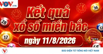 XSMB 11/8: Trực tiếp kết quả xổ số miền Bắc thứ 3 ngày 11/8/2026