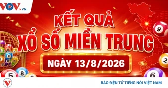 XSMT 13/8: Trực tiếp kết quả xổ số miền Trung hôm nay