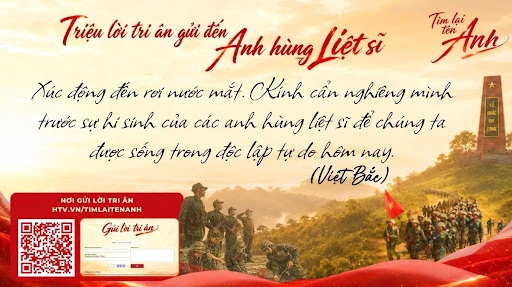 "Tìm lại tên Anh" - Nơi nhận và lan tỏa lòng tri ân của người dân, đồng hành cùng hành trình tìm kiếm và xác định danh tính các Anh hùng liệt sĩ "Tìm lại tên Anh" - Nơi nhận và lan tỏa lòng tri ân của người dân, đồng hành cùng hành trình tìm kiếm và xác định danh tính các Anh hùng liệt sĩ