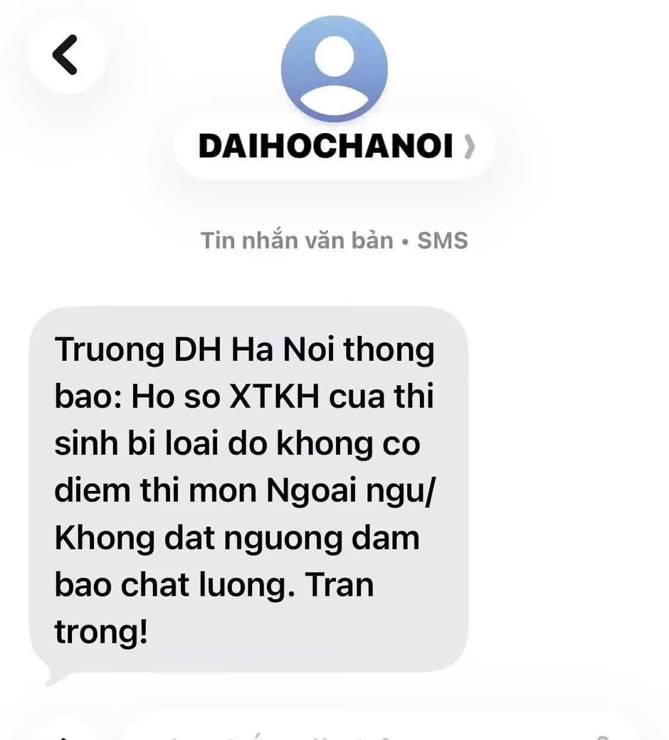 147 Thí sinh bị lọai hồ sơ tại trường Đại học Hà Nội gây Bất ngờ cho nhiều người 147 Thí sinh bị lọai hồ sơ tại trường Đại học Hà Nội gây Bất ngờ cho nhiều người