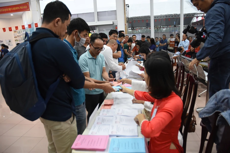 4 khu vực bỏ phiếu sớm ở TPHCM đồng loạt khai mạc 4 khu vực bỏ phiếu sớm ở TPHCM đồng loạt khai mạc