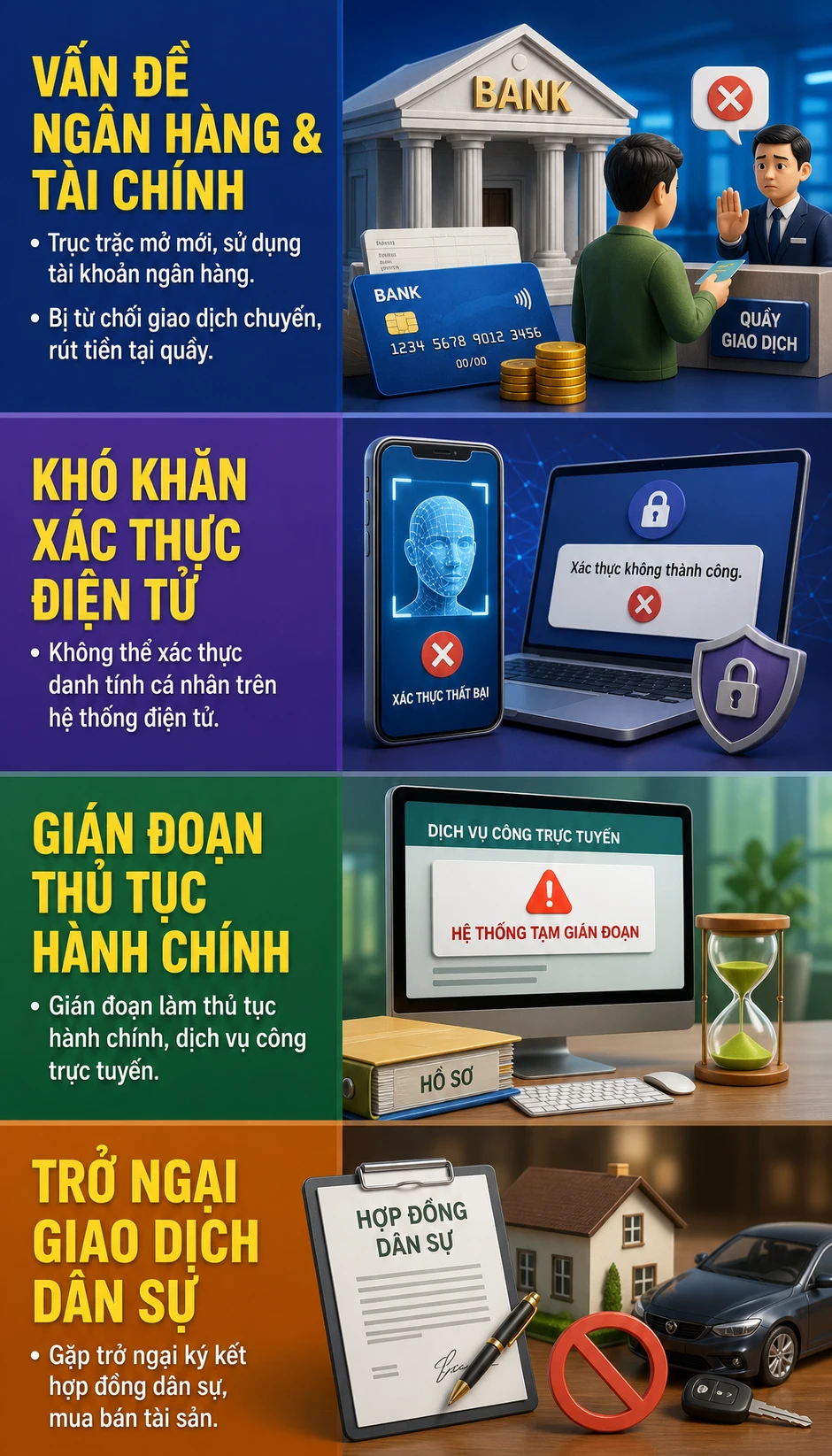 4 nhóm người dân cần đổi thẻ căn cước ngay trong năm 2026 kẻo bị phạt 4 nhóm người dân cần đổi thẻ căn cước ngay trong năm 2026 kẻo bị phạt