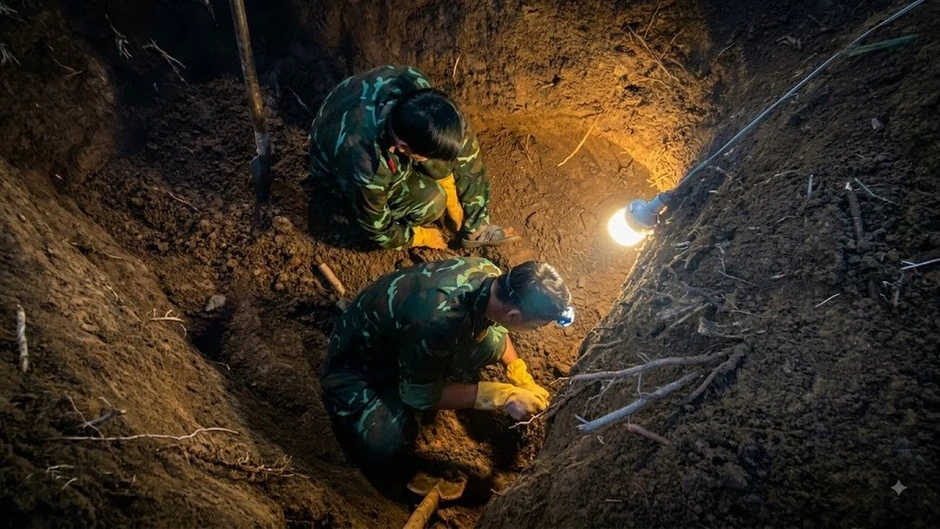 42 hài cốt liệt sĩ được tìm thấy trong vườn dừa ở Đồng Tháp 42 hài cốt liệt sĩ được tìm thấy trong vườn dừa ở Đồng Tháp