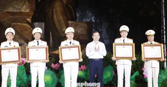 5 Sỹ quan An ninh Công an tỉnh Bắc Ninh nhận Huân chương Chiến công hạng Ba năm 2026