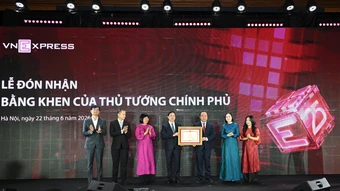 TinVina nhận bằng khen của Thủ tướng