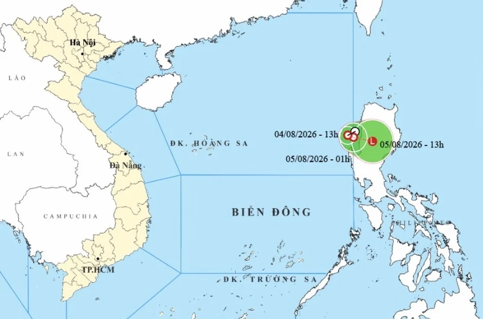 Áp thấp nhiệt đới hình thành trên Biển Đông Áp thấp nhiệt đới hình thành trên Biển Đông