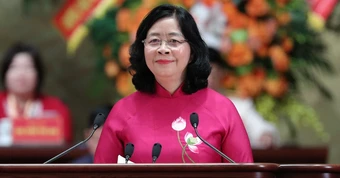 Bà Bùi Thị Minh Hòai tái đắc cử Chủ tịch ủy ban Trung ương MTTQ Việt Nam khóa XI 2026