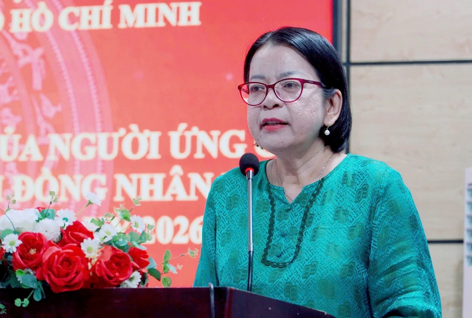 Bà Võ Thị Trung Trinh cam kết thúc đẩy chuyển đổi số để phục vụ người dân tốt hơn