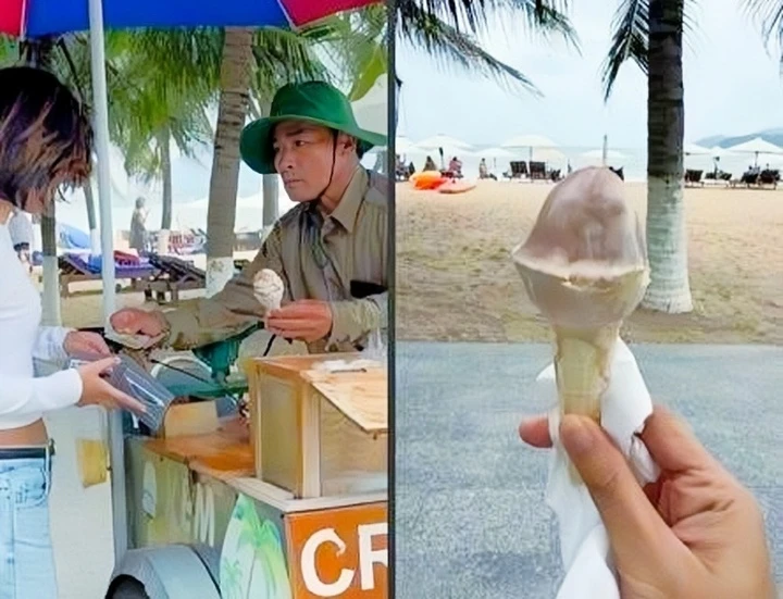 Bán kem 100.000 đồng/cây cho du khách, người đàn ông bị tạm giữ xe Bán kem 100.000 đồng/cây cho du khách, người đàn ông bị tạm giữ xe
