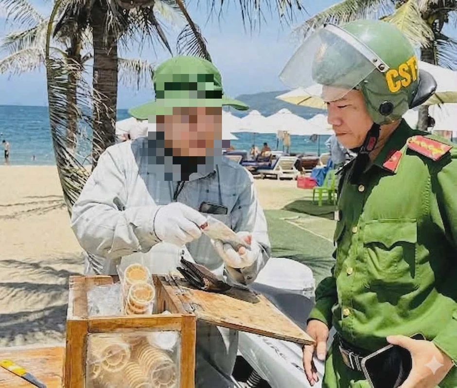 Bán que kem 100.000 đồng cho khách Thái, người bán hàng rong ở Nha Trang bị xử phạt Bán que kem 100.000 đồng cho khách Thái, người bán hàng rong ở Nha Trang bị xử phạt