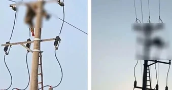 Bàng hoàng phát hiện thi thể nam sinh treo trên cột điện trung thế