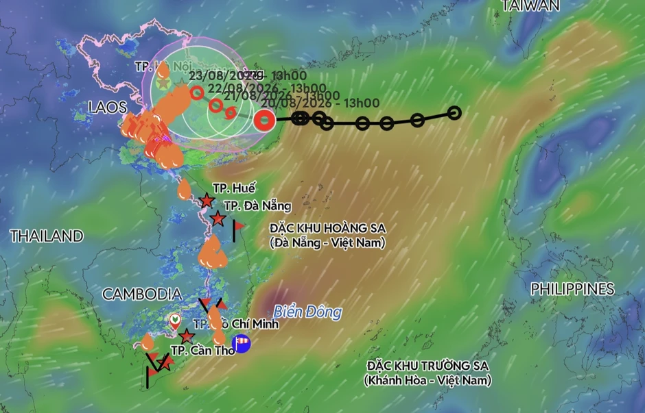 Bão có thể hình thành trên Vịnh Bắc Bộ, miền Bắc sắp mưa dữ dội Bão có thể hình thành trên Vịnh Bắc Bộ, miền Bắc sắp mưa dữ dội