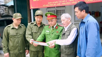 Bảo đảm tuyệt đối an ninh, an toàn cho cuộc bầu cử