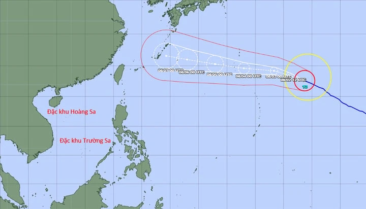 Bão Dolphin giật trên cấp 17, khi nào tác động thời tiết Biển Đông? Bão Dolphin giật trên cấp 17, khi nào tác động thời tiết Biển Đông?