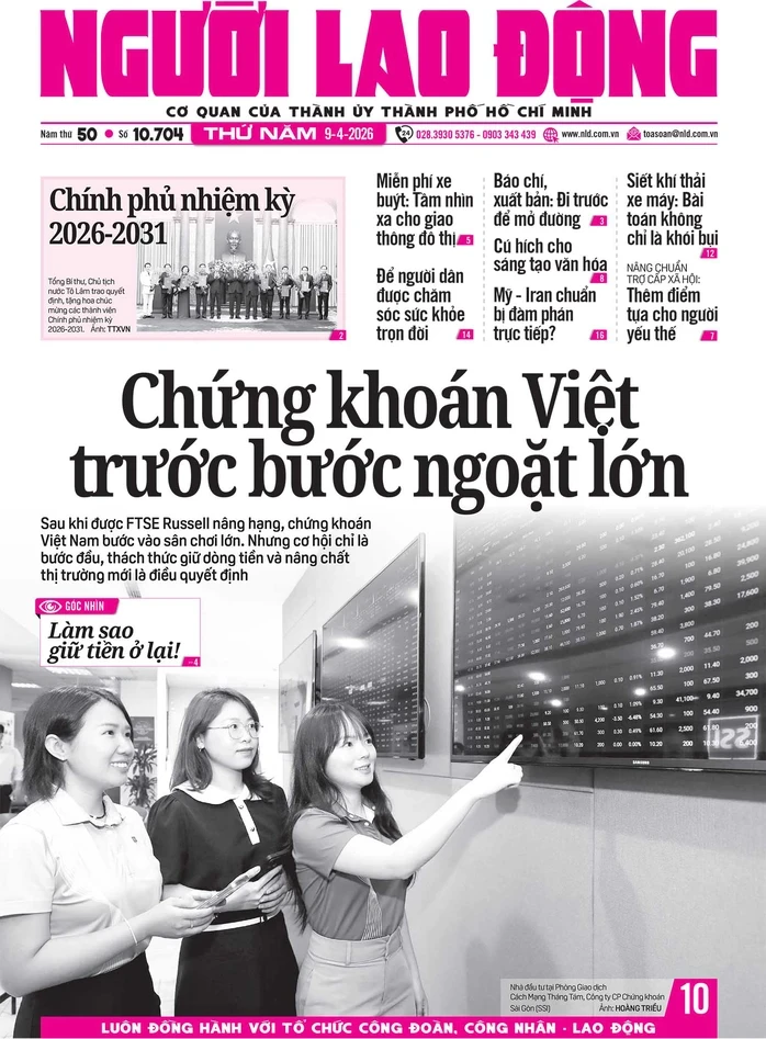 Báo in ngày 9-4: Siết khí thải xe máy: Bài toán không chỉ là khói bụi Báo in ngày 9-4: Siết khí thải xe máy: Bài toán không chỉ là khói bụi