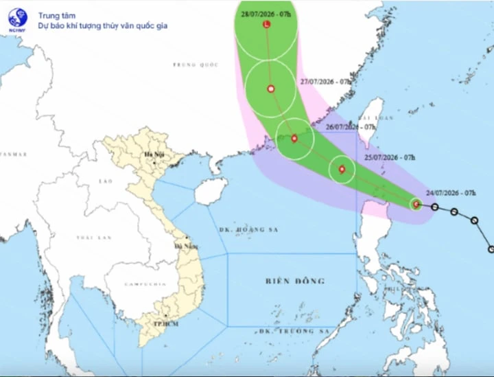 Bão Noul mạnh lên: Cập nhật tình hình bão số 2 tại Biển Đông đêm 24 / 7 Bão Noul mạnh lên: Cập nhật tình hình bão số 2 tại Biển Đông đêm 24 / 7