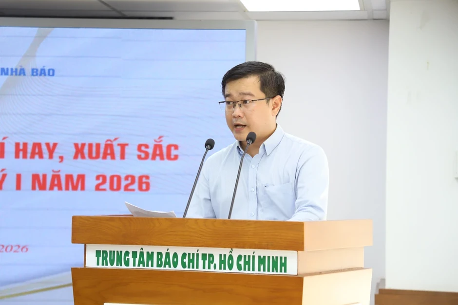 Báo Pháp Luật TP.HCM có 5 tác phẩm xuất sắc viết về TP.HCM được trao thư khen quý I-2026 Báo Pháp Luật TP.HCM có 5 tác phẩm xuất sắc viết về TP.HCM được trao thư khen quý I-2026