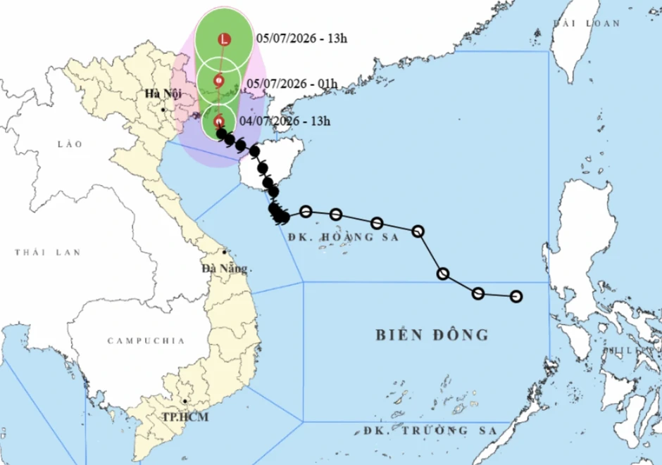 Bão số 1 áp sát Quảng Ninh, Đông Bắc Bộ sẽ có mưa to đến rất to Bão số 1 áp sát Quảng Ninh, Đông Bắc Bộ sẽ có mưa to đến rất to