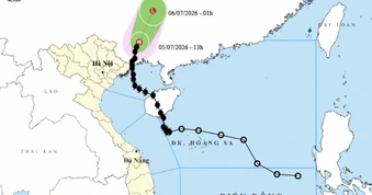 Bão số 1 suy yếu thành áp thấp nhiệt đới, cảnh báo lũ quét ở vùng núi