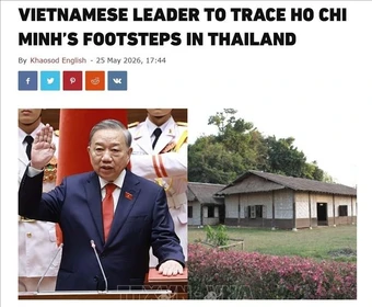Báo Thái Lan nhấn mạnh ý nghĩa chuyến thăm Udon Thani của Tổng Bí thư, Chủ tịch nước Tô Lâm