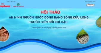 Báo Tiền Phong tổ chức chuỗi sự kiện về an ninh nguồn nước Đồng bằng Sông Cửu Long