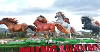 Bất ngờ về thủ phạm đập phá nhiều linh vật ngựa ở Quảng Trị